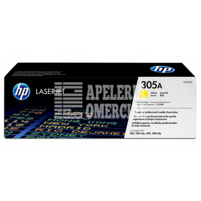 HP-CE412A TONER P/IMPRESORA LASER JET HP 305A AMARILLO